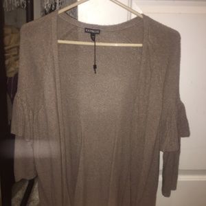 Tan Express Cardigan